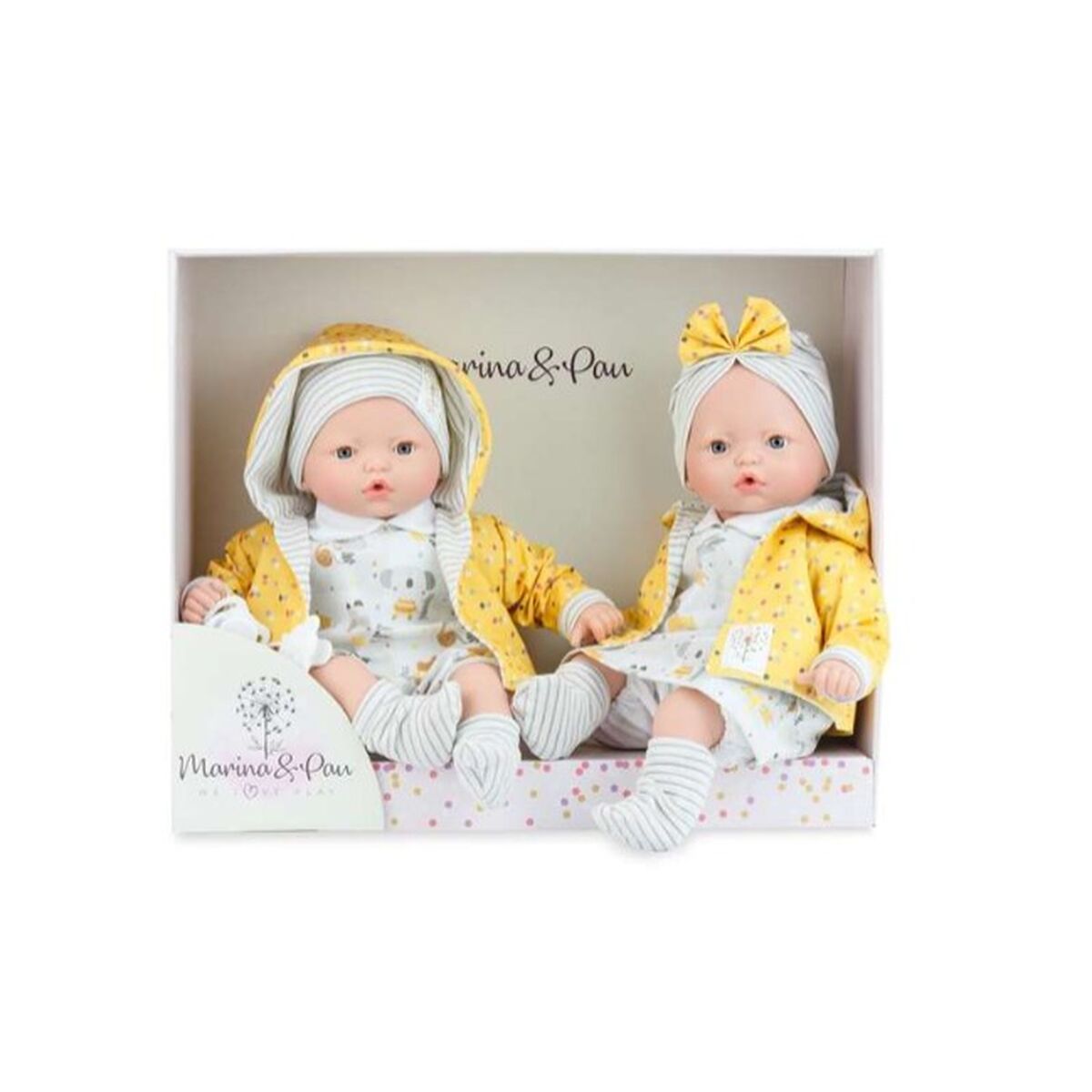 Mazulis lelle Marina & Pau Pitus 40 cm